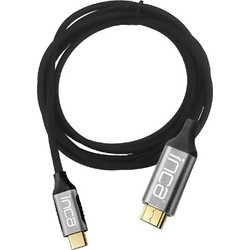 Inca Καλώδιο HDMI 1.4 HDMI Male to USB-C Male 2m Black ITCH-20