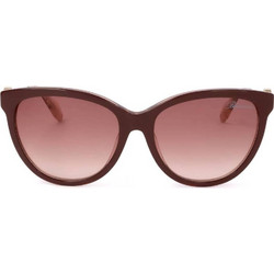 Blumarine SBM162 0AMF Γυναικεία Γυαλιά Ηλίου Πεταλούδα Κοκάλινα Καφέ με Καφέ Φακό