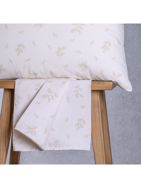 Melinen Σετ Σεντόνια Μονά με Λάστιχο 100x200+32 Casual Line Mini Rea Beige