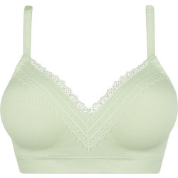 Sans Complexe Bralette χωρίς Μπανέλα Πράσινο Mint 56LAG98