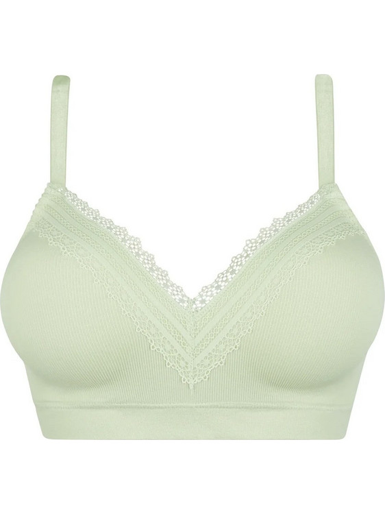 Sans Complexe Bralette χωρίς Μπανέλα Πράσινο Mint 56LAG98
