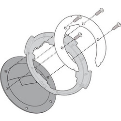 Givi BF10 Βάση Tanklock Μηχανής για Suzuki V-Strom 650 '04-'11 / 1000 '02-'11
