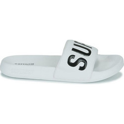 Superdry Γυναικείες Παντόφλες Καλοκαιρινές Αντιολισθητικές Κολυμβητηρίου Λευκές WF310222A-35C