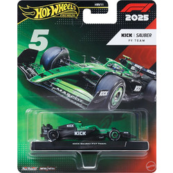 Mattel Hot Wheels Premium F1 2025 Kick Sauber Team #5