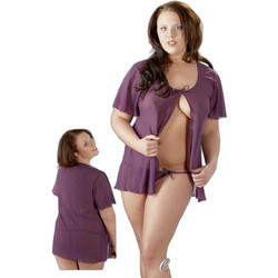 Cottelli Sexy Φόρεμα See Through Μωβ 27600374130