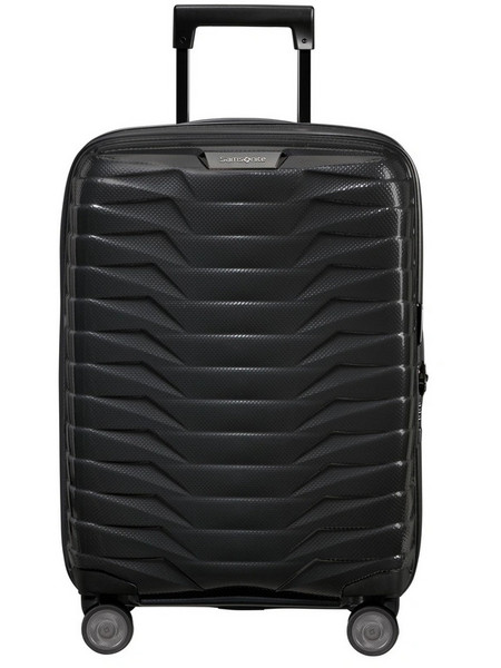 Samsonite Proxis 158191-1041 Βαλίτσα Καμπίνας 55x40x20cm με 4 Ρόδες Μαύρη