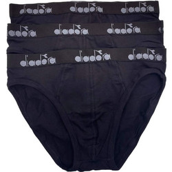 Diadora Ανδρικά Σλιπ Βαμβακερά Navy Μπλε 3Pack DUP5034