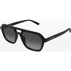 Saint Laurent SL905 001 Ανδρικά Γυαλιά Ηλίου Aviator Κοκάλινα Μαύρα με Μαύρο Φακό