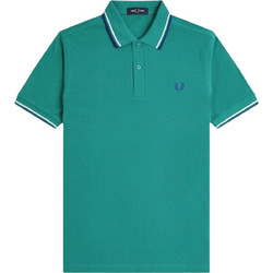 Fred Perry Ανδρική Μπλούζα Polo Κοντομάνικη Τιρκουάζ M3600-03Β
