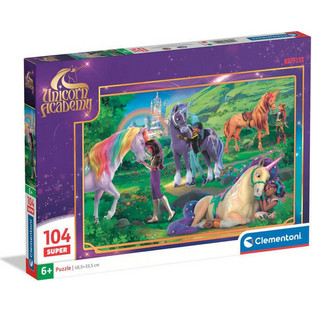 Παιδικό Puzzle Clementoni Unicorn Academy 104 Κομμάτια 25099
