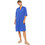 Pink Label Midi Καλοκαιρινό Καθημερινό Φόρεμα Μεταξωτό Royal Blue BN-293-617622