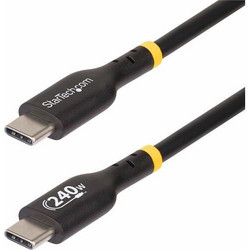 StarTech USB2EPR2M USB-C to USB-C 240W 2m Black