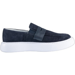 Northway Ανδρικά Μοκασίνια Loafers Καστόρινα Navy Μπλε 903