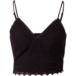 Vero Γυναικείο Καλοκαιρινό Crop Top Μαύρο 10272481