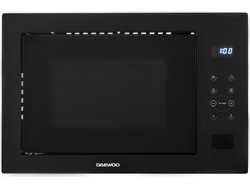 Daewoo KOC-25GB-2 Εντοιχιζόμενος Φούρνος Μικροκυμάτων με Grill 25lt Μαύρος