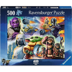 Puzzle Ravensburger The Mandalorian and Grogu 500 Κομμάτια