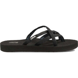 Teva Olowahu Γυναικείες Σαγιονάρες Μαύρες 6840W-MBOB