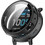 Techsuit Defense360 Pro Πλαστική Θήκη με Προστασία Οθόνης για Amazfit Active Max 49mm Μαύρη