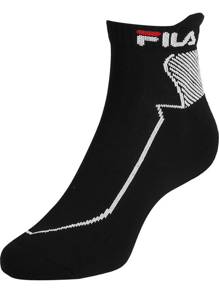 Fila Performance Ανδρικές Κάλτσες Κοντές με Σχέδια Μαύρες F1765P-200