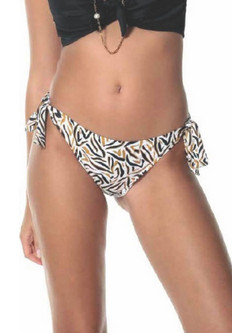 Lucero Bikini Slip Εκρού Μαύρο Μπεζ 983637
