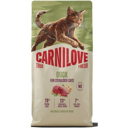 Carnilove True Fresh Sterilised Grain Free with Duck 6kg