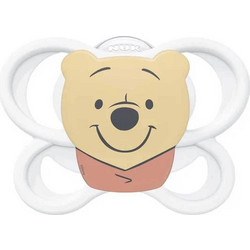 Nuk Perfect Match Air Disney Winnie Ορθοδοντική Πιπίλα Σιλικόνης 0-6m Λευκή