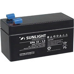 Sunlight SPA 12-1.3 Μπαταρία VRLA-AGM 12V 1.3Ah
