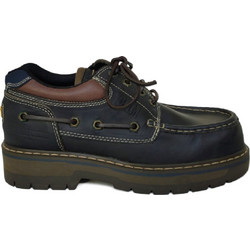 Commanchero Ανδρικά Μοκασίνια Boat Shoes Δερμάτινα Navy Μπλε 01011-721