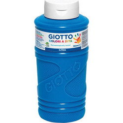 Giotto Δακτυλομπογιά Μπλε 750ml 536015