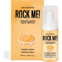 NUEI Rock Me! Cookies Cream Liquid Vibrator 20ml