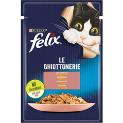 Purina Felix Le Ghiottonerie with Salmon in Jelly 3x85gr
