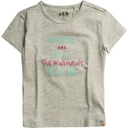 AKO Παιδικό T-Shirt Κοντομάνικο Γκρι 3256142