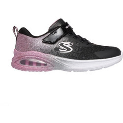 Skechers Microspec Παιδικά Sneakers Μαύρα Ροζ 303859L-BKRG