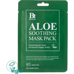 Benton Aloe Soothing Sheet Μάσκα Προσώπου για Καταπράυνση με Αλόη 10x23gr