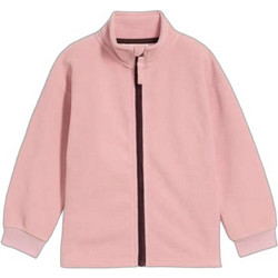 Bonprix Παιδική Ζακέτα Fleece με Φερμουάρ Ροζ 947513