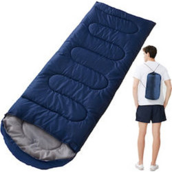 Sleeping Bag Μονό 2 Εποχών Μπλε FX-8963