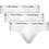 Calvin Klein Ανδρικά Σλιπ Βαμβακερά Λευκά 3Pack 0000U2661G-100