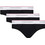 Dsquared2 Ανδρικά Σλιπ Βαμβακερά Μαύρα 3Pack DCX300060-001
