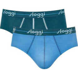 Sloggi Ανδρικά Σλιπ Βαμβακερά 2Pack 10161905-V017