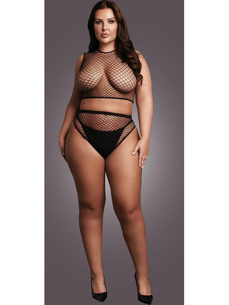 Le Desir Σετ Sexy Εσώρουχα Αυτοκινήτου See Through Μαύρα 8714273049957
