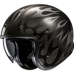 HJC V31 Firo MC5 Black Κράνος Μηχανής Jet 1150gr