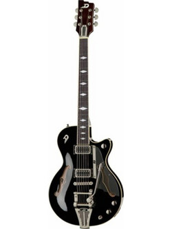 Duesenberg Starplayer TV Deluxe Ηλεκτρική Κιθάρα Semi-Hollow με Μαγνήτες HH & Ταστιέρα Rosewood Black