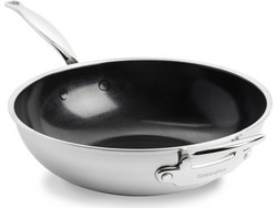 GreenPan Premiere Wok Ανοξείδωτο Αντικολλητικό 30cm CC003821-001