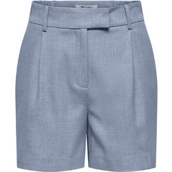 Only Linda Γυναικείο Σορτς Chino Ψηλόμεσο Μπλε 15283727