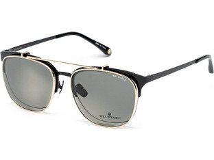 Belstaff HATCHERNEGROD Ανδρικός Σκελετός Γυαλιών Οράσεως Κοκάλινος Μαύρος
