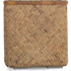 Soulworks Γλάστρα Στρογγυλή Bamboo 40x41cm 0830021
