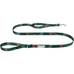 Amiplay BeHappy Jungle Λουρί Σκύλου 1.5m x 15mm Πράσινο