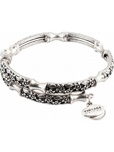 Alex and Ani Γυναικείο Βραχιόλι Βέργα Ασημί V16W05RS