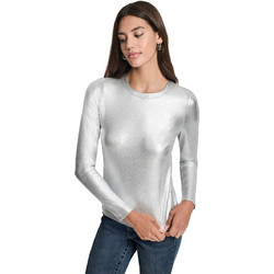 DKNY Γυναικείο Χειμερινό Top Ασημί DJ5T1567-OJM