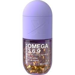 Quamtrax Omega 3-6-9 Έλαιο Λιναρόσπορου Έλαιο Νυχτολούλουδου & Ιχθυέλαιο 90 Μαλακές Κάψουλες